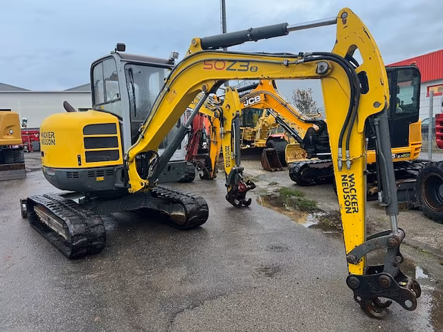 Pelle compacte Wacker Neuson 50 Z3, année 2012